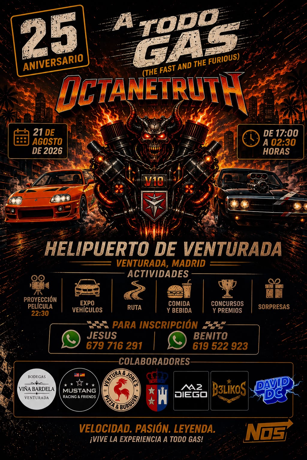 Eventos - A TODO GAS!